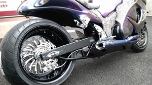 used brock's exhaust hayabusa